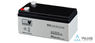 Akumulator VRLA AGM 12V/3,4Ah