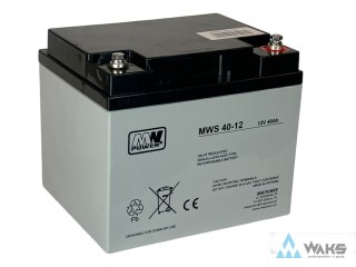 MWS 40-12: Akumulator VRLA MWS 40-12 (197/165/170mm)