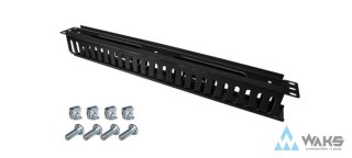 Plastikowy wieszak na przewody do RACK 19" 2U