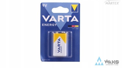 VA-9V ENERGY: Bateria alkaiczna 9V Varta Energy 6LP3144