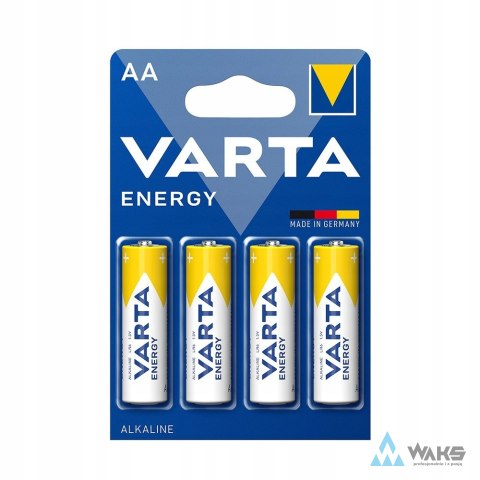 VA-AA ENERGY BL4: bateria alkaiczna Varta Energy LR6 AA blister 4szt