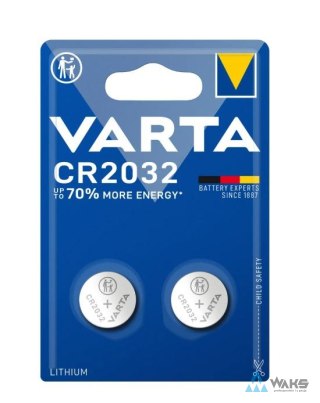 VA-CR2032 BL2: Bateria CR2032 bl.2