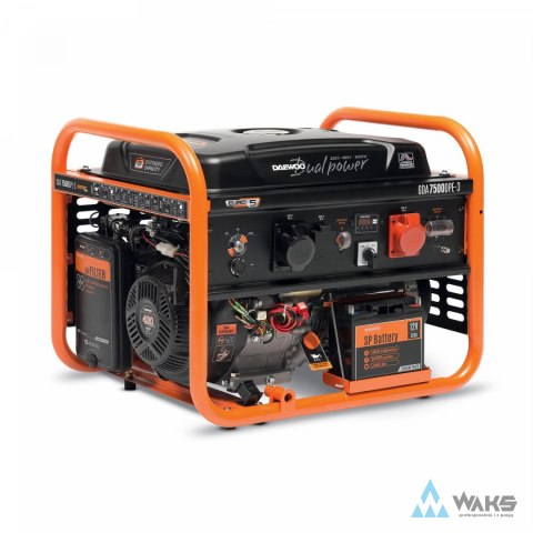 AGREGAT PRĄDOTWÓRCZY DAEWOO GDA 7500DPE-3 6.0kW AGREGAT PRĄDOTWÓRCZY DAEWOO GDA 7500DPE-3 6.0kW