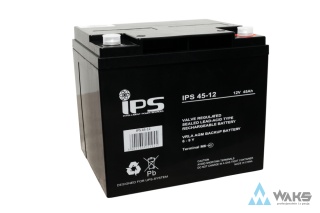 Akumulator AGM 12V 45Ah (IPS 45-12) IPS-BAT