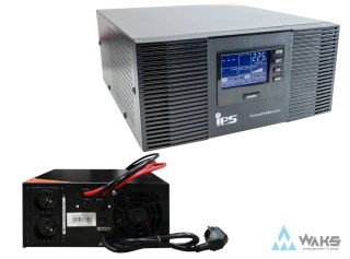 CO-SINUSUPS-1000W/12V-LCD: zasilacz awaryjny 230VAC 1000W z ładowarką 12V/10A/20A do podłączenia ...