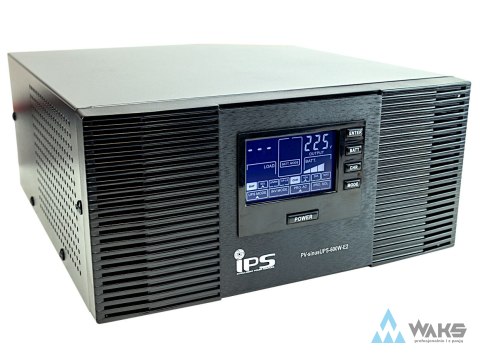PV-sinusUPS-600W-E2: UPS z ładowarką solarną 600W, DC12V, 2x french socket PV-sinusUPS-600W-E2: UPS z ładowarką solarną 600W, DC12V, 2x french socket