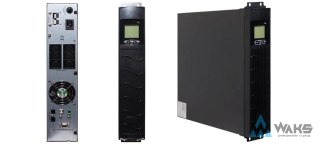RTS-ON-1K0-2U-LCD-BC36: UPS rack19"/tower czysta sinusoida, online, 230Vac 1000VA/900W z ładowark...