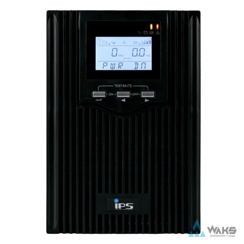 IPS-UPS TS1-LI-1k0-MC-LCD-2x7 – Zasilacz UPS Line-Interactive, 1000VA/800W, wbudowane akumulatory