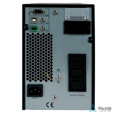 IPS-UPS TS1-ON-1k0-MC-3x9 – Zasilacz UPS Online, 1000VA/900W, True Online Double Conversion