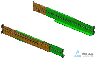 ZESTAW SZYN MONTAŻOWYCH DO SZAF 19" PowerWalker DLA UPS VI RLE
